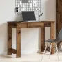 Escritorio de madera de ingeniería envejecida 100x45x75 cm by , Desks - Ref: Foro24-860434, Price: 62,76 €, Discount: %