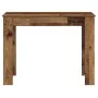 Escritorio de madera de ingeniería envejecida 100x45x75 cm by , Desks - Ref: Foro24-860434, Price: 62,76 €, Discount: %
