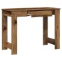 Escritorio de madera de ingeniería envejecida 100x45x75 cm by , Desks - Ref: Foro24-860434, Price: 62,76 €, Discount: %