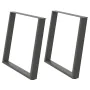Patas para mesa comedor forma U 2uds antracita 90x(72-73) cm by , Table legs - Ref: Foro24-4012802, Price: 102,09 €, Discount: %