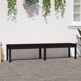2-seater garden bench solid pine wood 203.5x44x45 cm by vidaXL, garden benches - Ref: Foro24-824022, Price: 108,75 €, Discoun...