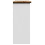 Mueble de baño con lavabo BODO blanco y marrón 70x35x80 cm von , Badezimmermöbel - Ref: Foro24-4016864, Preis: 173,59 €, Raba...