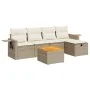 Juego de sofás jardín con cojines 6 pzas ratán sintético beige von , Gartensets - Ref: Foro24-3325810, Preis: 442,78 €, Rabat...