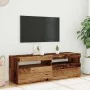 Mueble TV luces LED madera ingeniería envejecida 120x35x40 cm von , TV-Möbel - Ref: Foro24-856305, Preis: 102,67 €, Rabatt: %