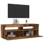 Mueble TV luces LED madera ingeniería envejecida 120x35x40 cm von , TV-Möbel - Ref: Foro24-856305, Preis: 102,67 €, Rabatt: %