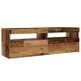 Mueble TV luces LED madera ingeniería envejecida 120x35x40 cm von , TV-Möbel - Ref: Foro24-856305, Preis: 102,67 €, Rabatt: %
