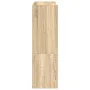 Mueble zapatero madera contrachapada roble sonoma 60x25x81 cm de , Zapateros y organizadores de calzado - Ref: Foro24-859880,...
