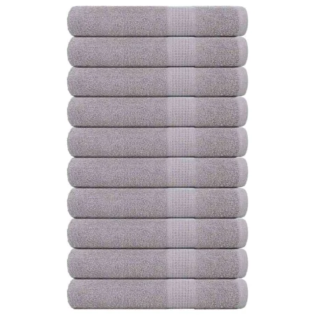 Toallas de sauna 10 uds 100% algodón gris 80x200 cm 360 gsm by , Towels - Ref: Foro24-136841, Price: 110,88 €, Discount: %