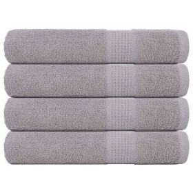 Toallas 4 piezas gris 100x200 cm 360 g/m² 100% Algodón by , Towels - Ref: Foro24-136843, Price: 70,26 €, Discount: %