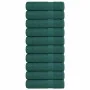 Toallas de baño 10 uds verde 100x150 cm 360 gsm 100% algodón by , Towels - Ref: Foro24-136862, Price: 100,36 €, Discount: %
