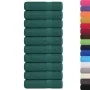 Toallas de baño 10 uds verde 100x150 cm 360 gsm 100% algodón by , Towels - Ref: Foro24-136862, Price: 100,36 €, Discount: %