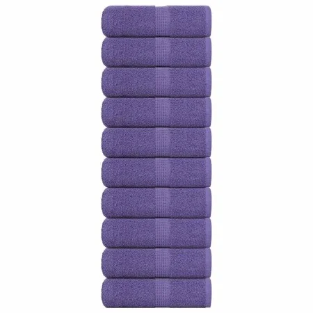 Toallas de jabón 10 uds púrpura 30x30 cm 360 gsm 100% algodón by , Towels - Ref: Foro24-136874, Price: 19,97 €, Discount: %