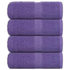 Toallas invitados 4 uds 100% algodón púrpura 30x50 cm 360 gsm von , Handtücher - Ref: Foro24-136876, Preis: 14,93 €, Rabatt: %
