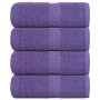 Toallas invitados 4 uds 100% algodón púrpura 30x50 cm 360 gsm von , Handtücher - Ref: Foro24-136876, Preis: 14,93 €, Rabatt: %