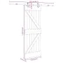 Puerta corredera con herrajes madera maciza de pino 70x210 cm de , Puertas - Ref: Foro24-3332634, Precio: 192,97 €, Descuento: %