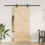 Puerta corredera con herrajes madera maciza de pino 95x210 cm by , Doors - Ref: Foro24-3332636, Price: 229,88 €, Discount: %