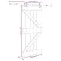 Puerta corredera con herrajes madera maciza de pino 95x210 cm by , Doors - Ref: Foro24-3332636, Price: 229,88 €, Discount: %