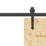Puerta corredera con herrajes madera maciza de pino 85x210 cm von , Türen - Ref: Foro24-3332641, Preis: 192,89 €, Rabatt: %