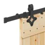 Puerta corredera con herrajes madera maciza de pino 70x210 cm von , Türen - Ref: Foro24-3332676, Preis: 161,43 €, Rabatt: %