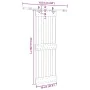 Puerta corredera con herrajes madera maciza de pino 70x210 cm von , Türen - Ref: Foro24-3332676, Preis: 161,43 €, Rabatt: %