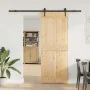 Puerta corredera con herrajes madera maciza de pino 80x210 cm von , Türen - Ref: Foro24-3332695, Preis: 184,92 €, Rabatt: %