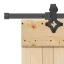 Puerta corredera con herrajes madera maciza de pino 70x210 cm von , Türen - Ref: Foro24-3332778, Preis: 183,73 €, Rabatt: %
