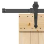 Puerta corredera con herrajes madera maciza de pino 70x210 cm by , Doors - Ref: Foro24-3332790, Price: 186,24 €, Discount: %