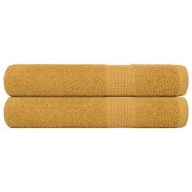 Toallas de sauna 2 uds 100% algodón oro 80x200 cm 360 gsm von , Handtücher - Ref: Foro24-136815, Preis: 28,63 €, Rabatt: %