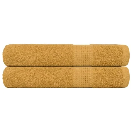 Toallas de sauna 2 uds 100% algodón oro 80x200 cm 360 gsm von , Handtücher - Ref: Foro24-136815, Preis: 28,63 €, Rabatt: %