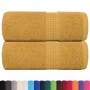 Toallas de visita 2 uds oro 30x50 cm 360 gsm 100% algodón by , Towels - Ref: Foro24-136803, Price: 14,71 €, Discount: %