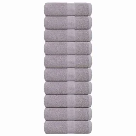 Toallas invitados 10 uds 100% algodón gris 30x50 cm 360 gsm by , Towels - Ref: Foro24-136829, Price: 28,16 €, Discount: %