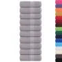 Toallas invitados 10 uds 100% algodón gris 30x50 cm 360 gsm by , Towels - Ref: Foro24-136829, Price: 28,16 €, Discount: %