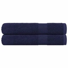 Toallas de sauna 2uds 100% algodón azul marino 80x200cm 360 gsm von , Handtücher - Ref: Foro24-136791, Preis: 35,48 €, Rabatt: %