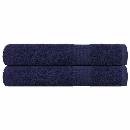 Toallas de sauna 2uds 100% algodón azul marino 80x200cm 360 gsm by , Towels - Ref: Foro24-136791, Price: 35,48 €, Discount: %