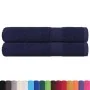 Toallas de sauna 2uds 100% algodón azul marino 80x200cm 360 gsm by , Towels - Ref: Foro24-136791, Price: 35,48 €, Discount: %