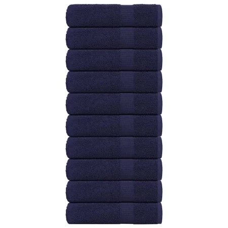Toallas invitados 10uds 100% algodón azul marino 360gsm by , Towels - Ref: Foro24-136787, Price: 80,50 €, Discount: %