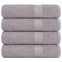 Toallas de ducha 4 uds 100% algodón gris 70x140 cm 360 gsm by , Towels - Ref: Foro24-136834, Price: 41,31 €, Discount: %