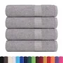Toallas de ducha 4 uds 100% algodón gris 70x140 cm 360 gsm by , Towels - Ref: Foro24-136834, Price: 41,31 €, Discount: %