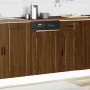 Panel para lavavajillas Porto madera contrachapada roble marrón de , Armarios de cocina - Ref: Foro24-854134, Precio: 29,34 €...