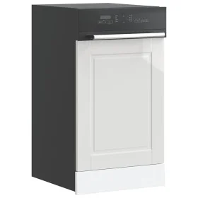 Panel lavavajillas Porto madera contrachapada blanco brillante by , Kitchen cabinets - Ref: Foro24-854129, Price: 26,75 €, Di...