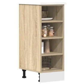 Armario inferior de fregadero madera ingeniería 30x44,5x81,5 cm de , Armarios de cocina - Ref: Foro24-854195, Precio: 55,08 €...