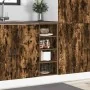 Armario de horno madera ingeniería roble ahumado 30x44,5x81,5cm by , Kitchen cabinets - Ref: Foro24-854197, Price: 60,88 €, D...