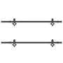 Kit de herrajes para puertas correderas acero negro 152,5 cm von , Türartikel - Ref: Foro24-3295735, Preis: 136,29 €, Rabatt: %