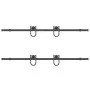 Kit de herrajes para puertas correderas acero negro 183 cm von , Türartikel - Ref: Foro24-3295737, Preis: 100,66 €, Rabatt: %