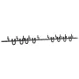 Kit de herrajes para puertas correderas acero negro 400 cm by , Door items - Ref: Foro24-3295754, Price: 240,00 €, Discount: %