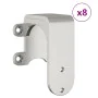 Kit de herrajes para puerta corredera 400 cm acero plateado von , Türartikel - Ref: Foro24-3295768, Preis: 438,63 €, Rabatt: %