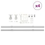 Kit de herrajes para puerta corredera 400 cm acero plateado von , Türartikel - Ref: Foro24-3295768, Preis: 438,63 €, Rabatt: %