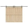 Kit de herrajes para puertas correderas acero negro 366 cm de , Artículos para puertas - Ref: Foro24-3295777, Precio: 100,88 ...