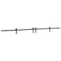 Kit de herrajes para puertas correderas acero negro 366 cm de , Artículos para puertas - Ref: Foro24-3295777, Precio: 100,88 ...