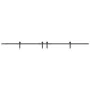 Kit de herrajes para puertas correderas acero negro 366 cm de , Artículos para puertas - Ref: Foro24-3295777, Precio: 100,88 ...